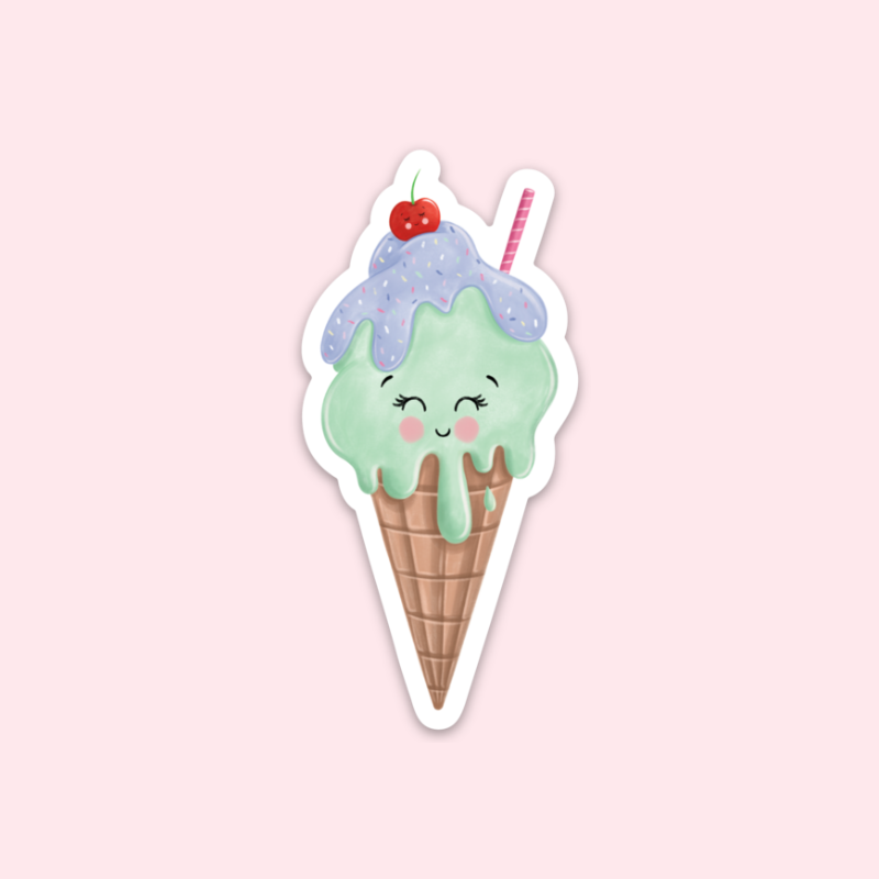 Ice Cream Sticker