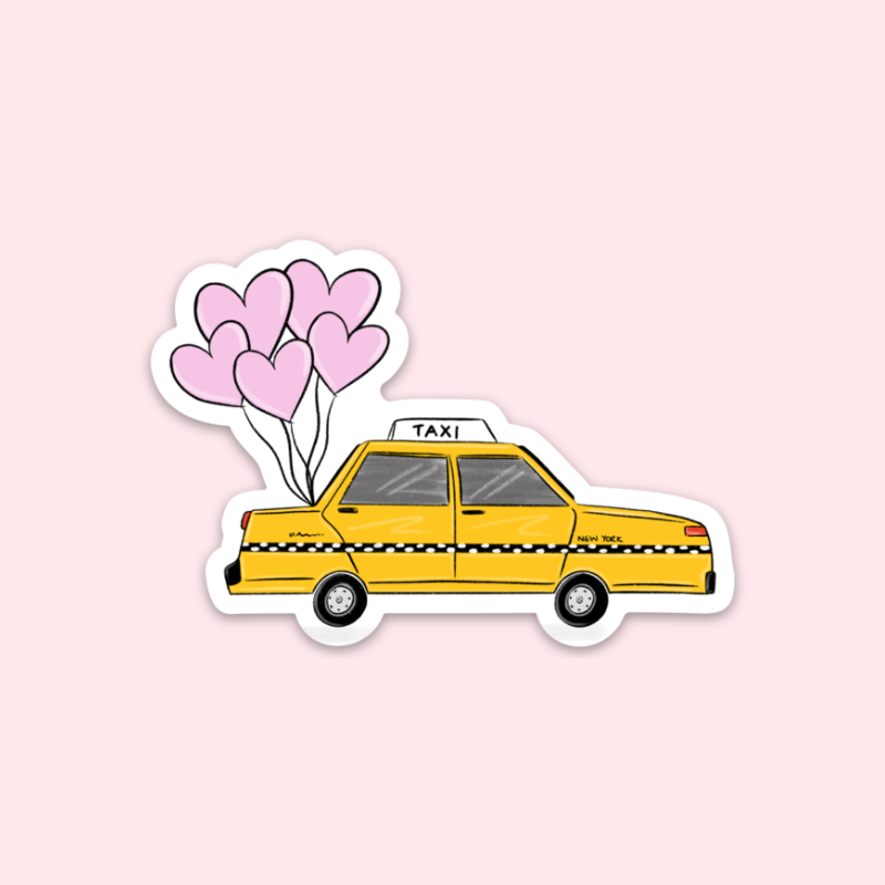 New York Taxi Sticker