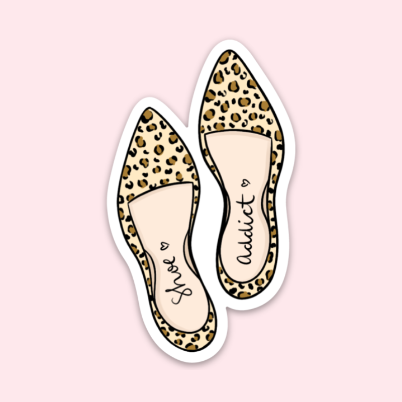 Shoe Addict Sticker