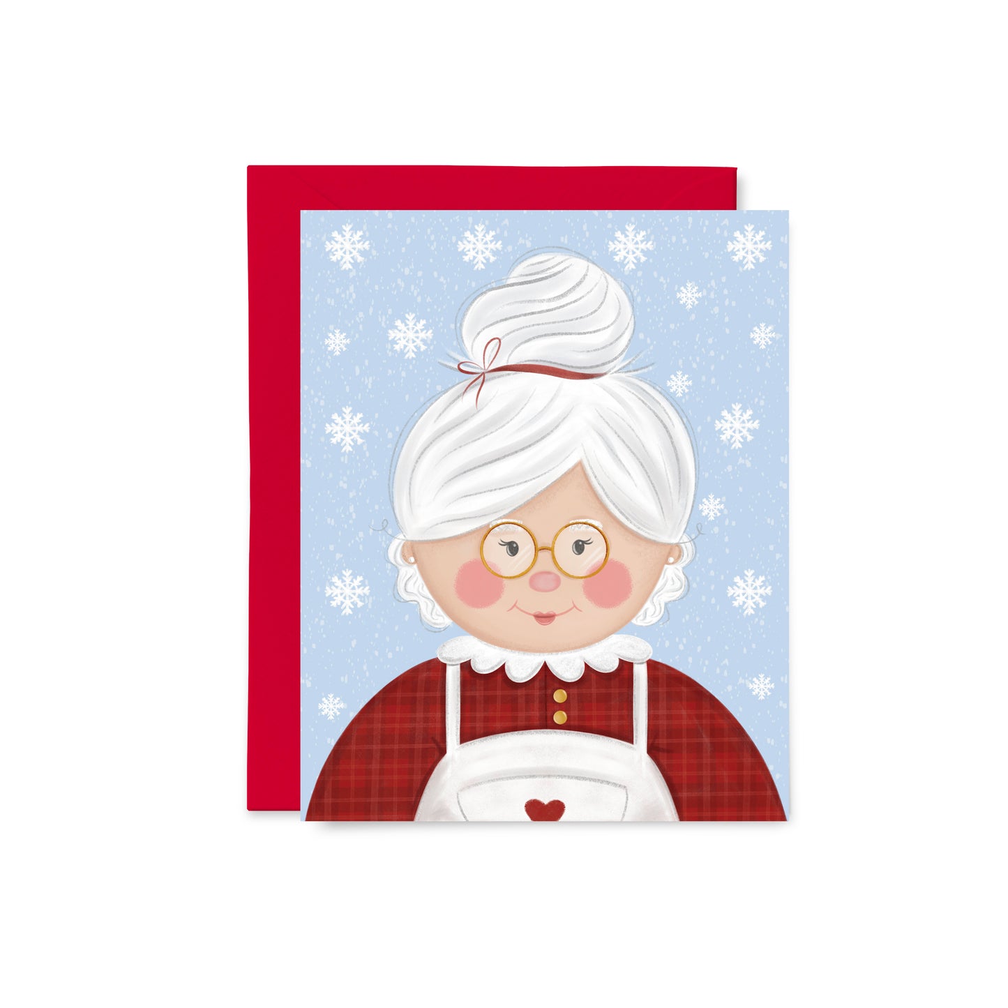 Mrs Claus Greeting Card