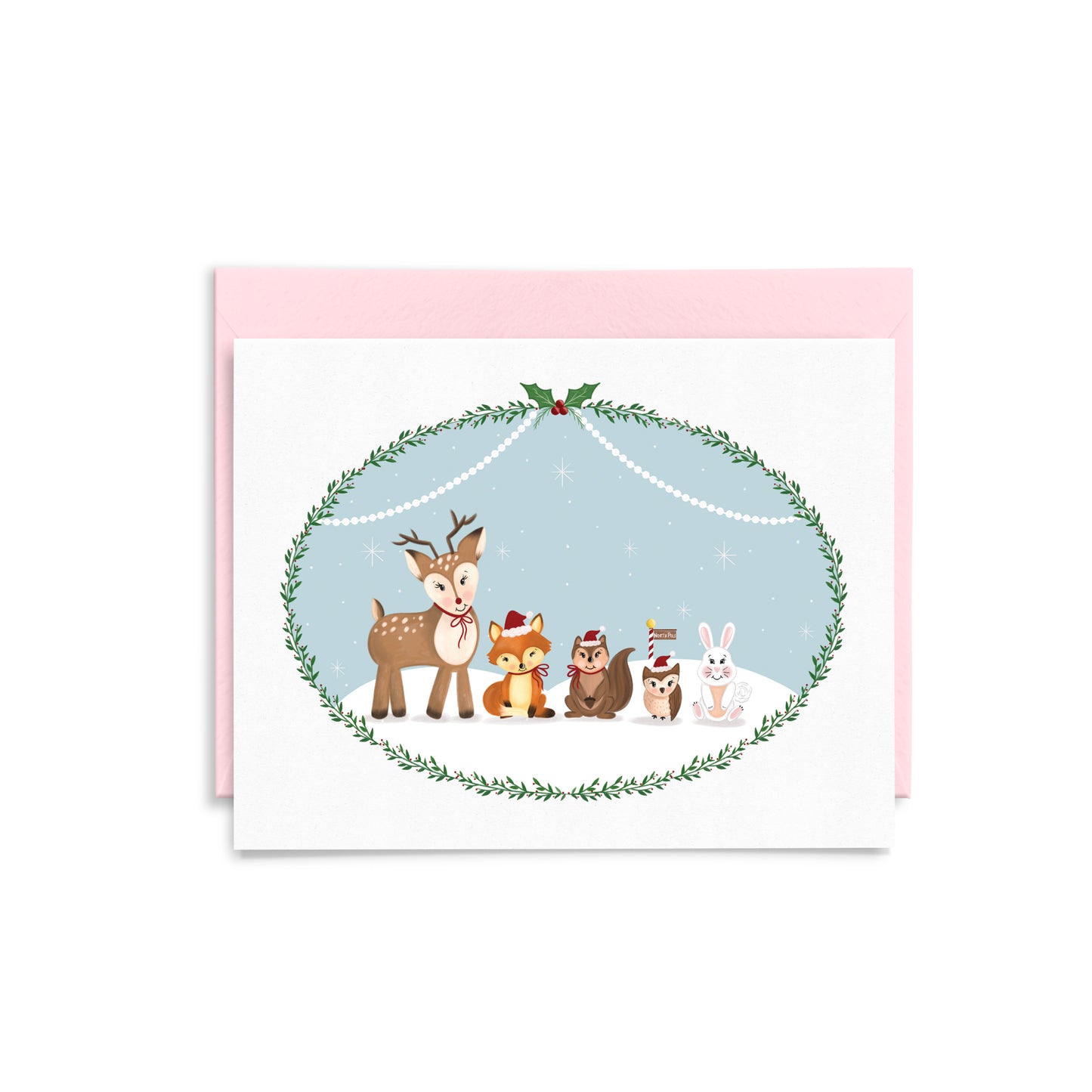 Woodland Animals Greeting Card