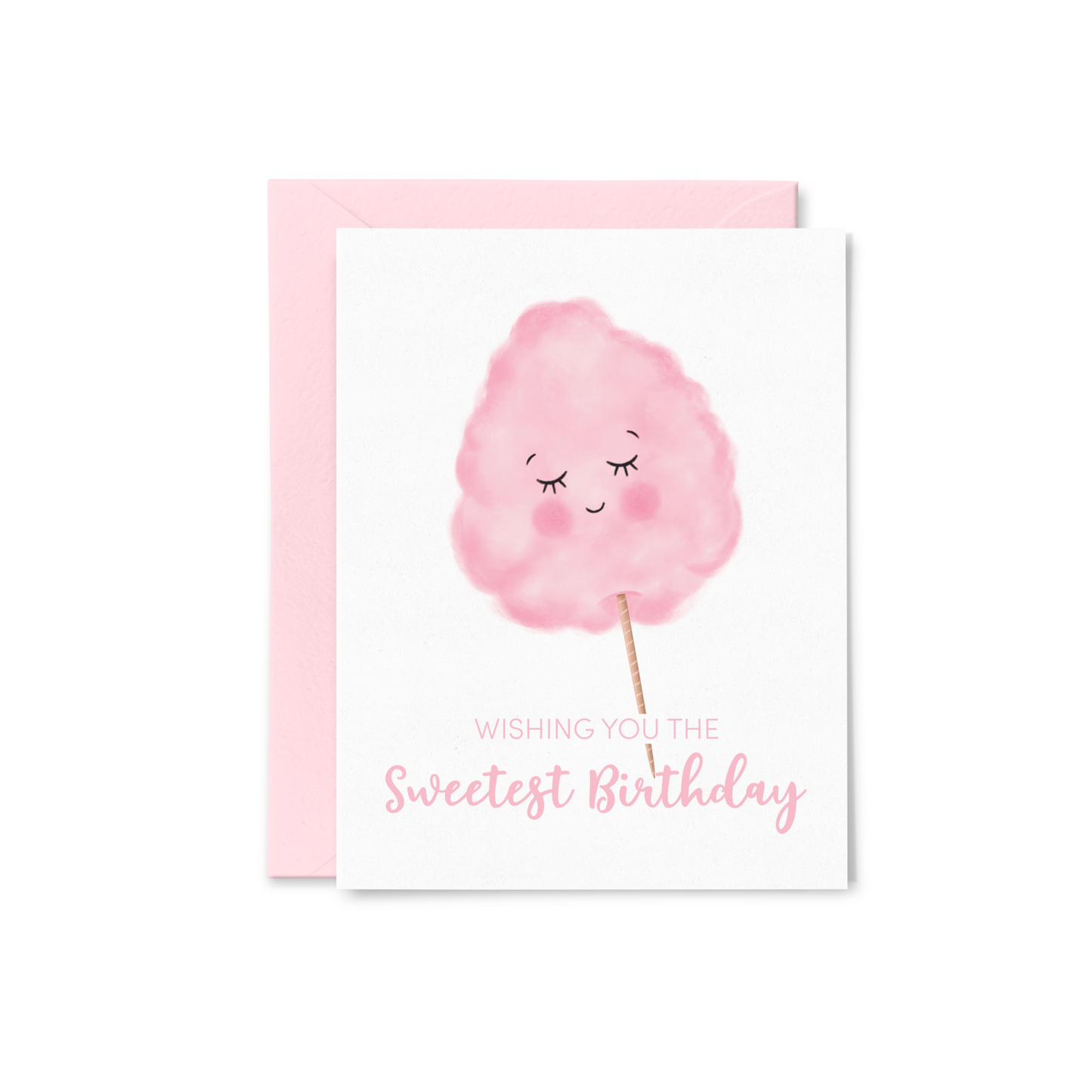 Cotton Candy Greeting Card