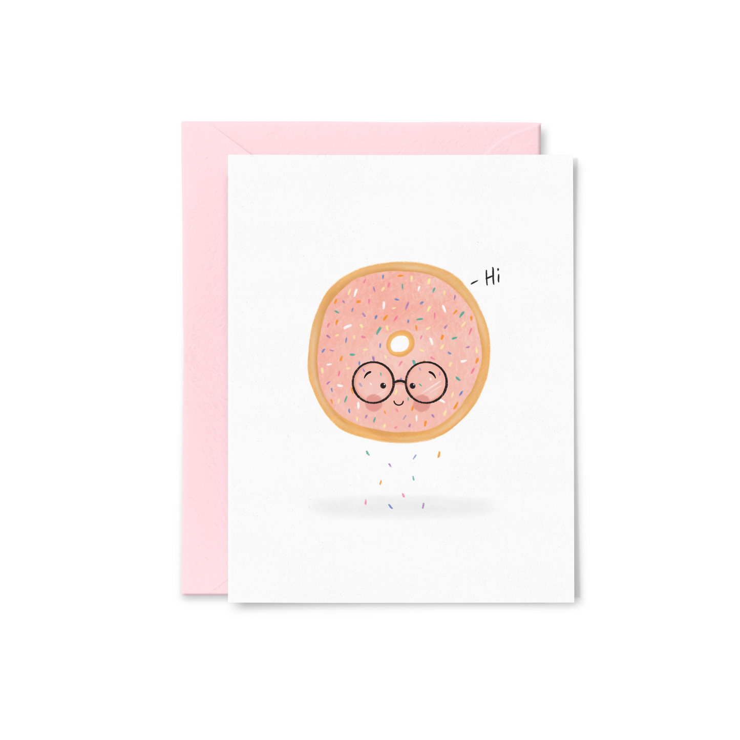 Donut Greeting Card