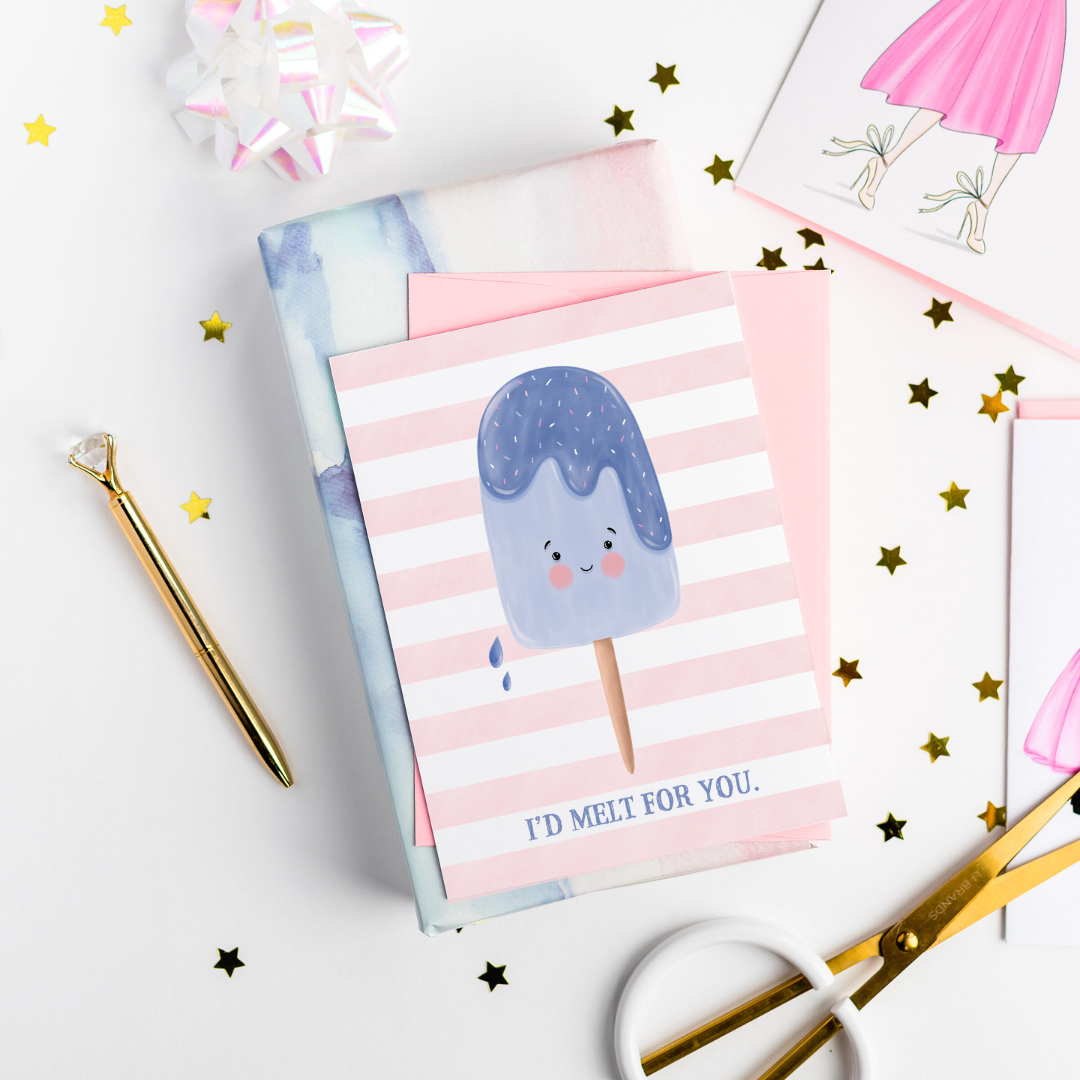 Popsicle Greeting Card