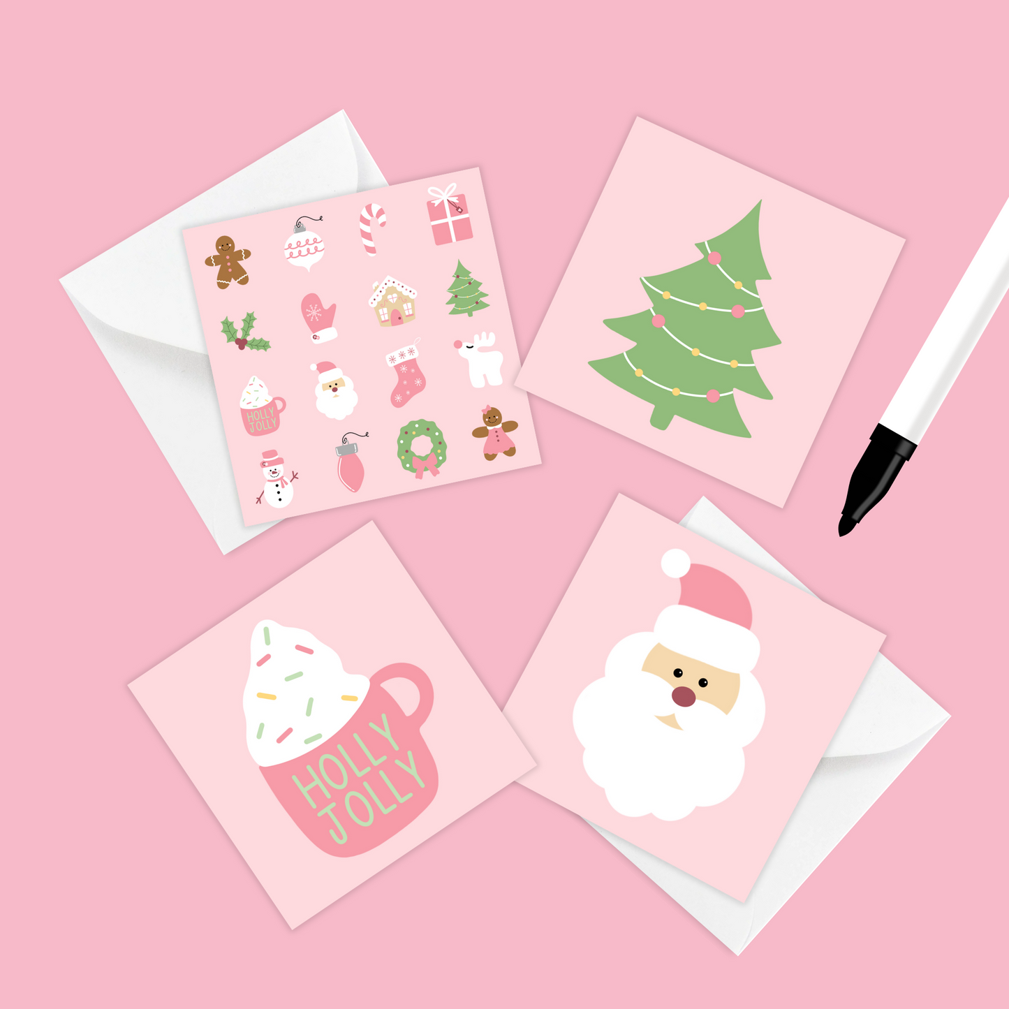 Mini Holiday Pack - 4 Cards