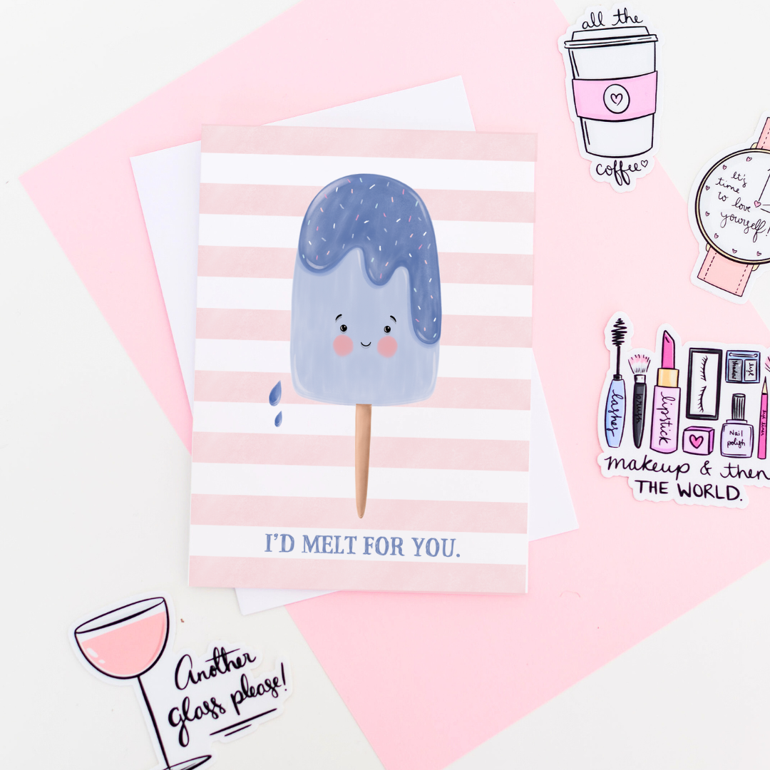 Popsicle Greeting Card