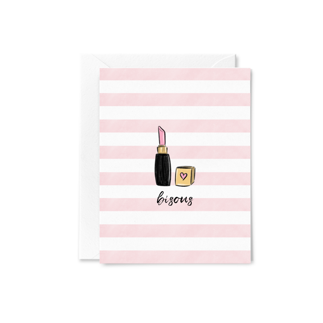 Bisous Greeting Card