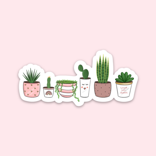 Succa for Plants (Mini) Sticker