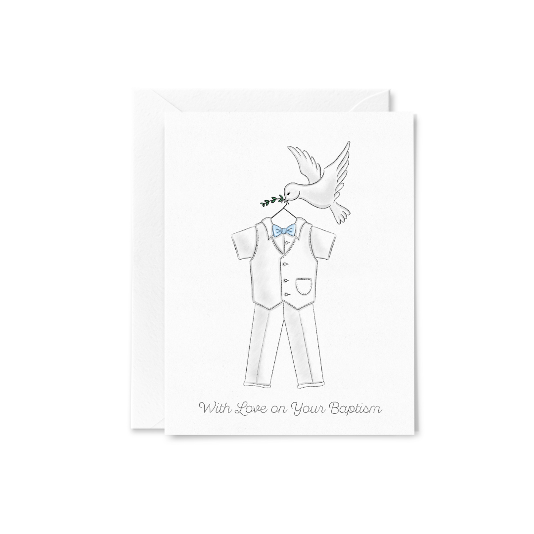 With Love Baptism Greeting Card