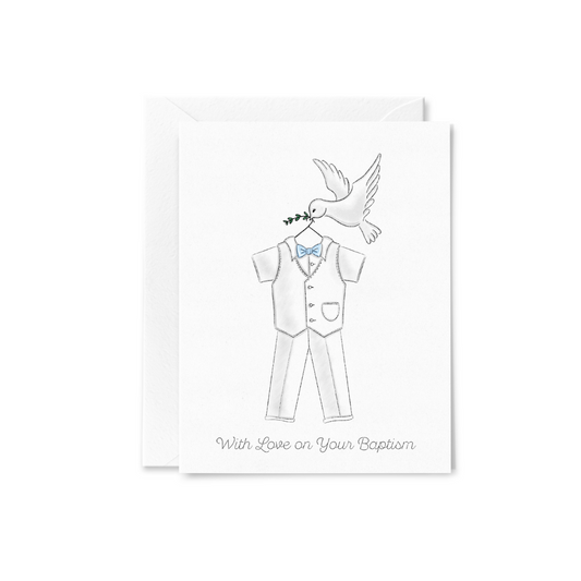 With Love Baptism Greeting Card