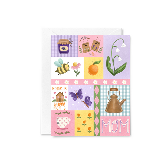 Quilt Mother's Day Greeting Card