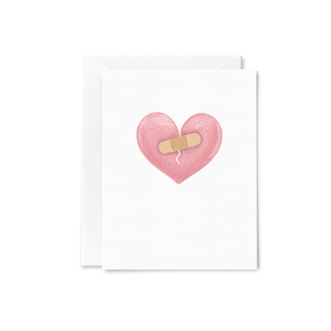 Broken Heart Greeting Card