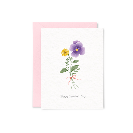 Floral Mother's Day Greeting Card