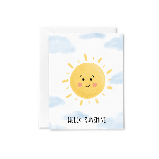 Hello Sunshine Greeting Card