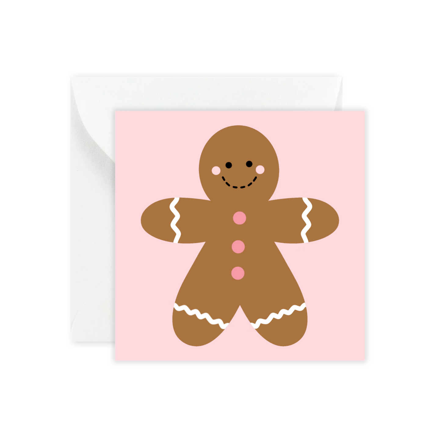 Gingerbread Mini Greeting Card