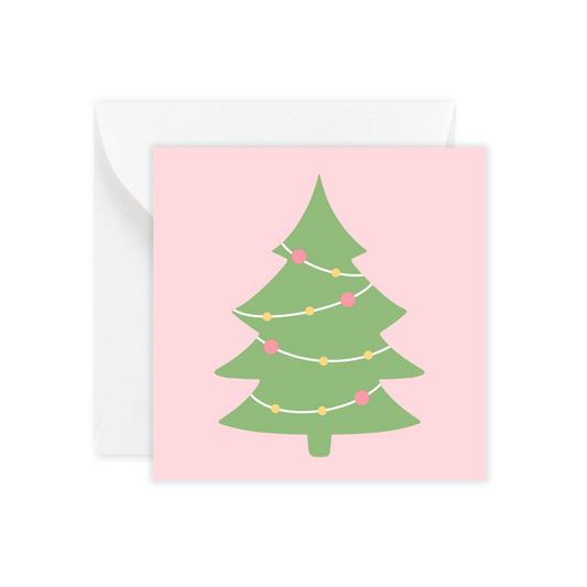 Christmas Tree Mini Greeting Card