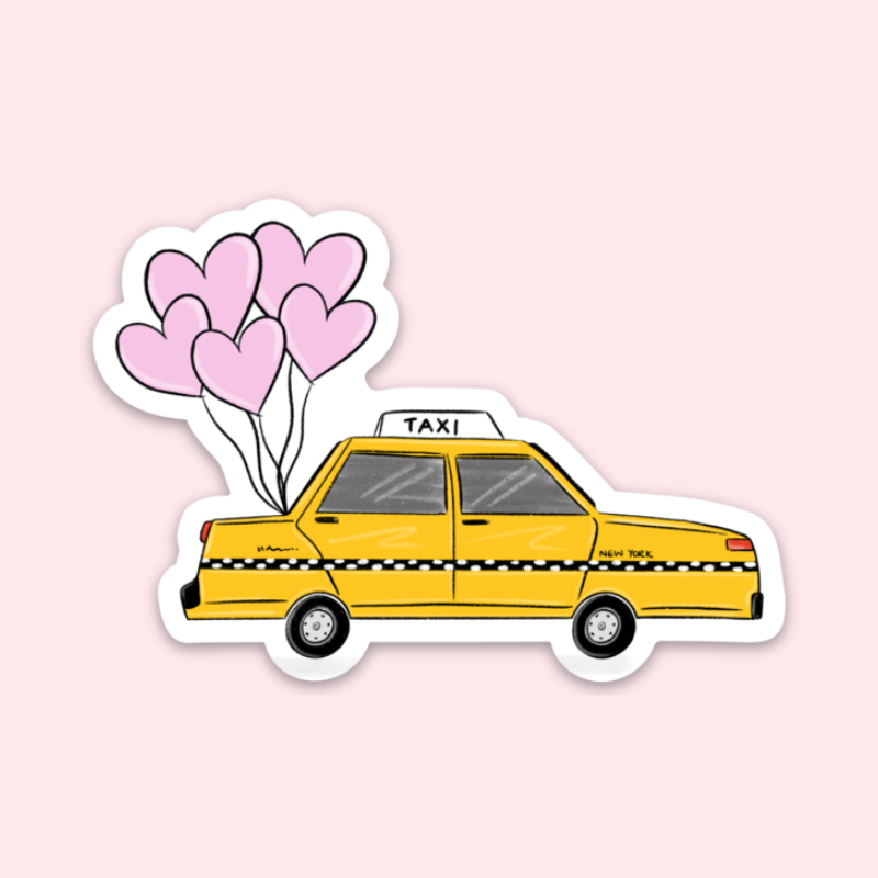New York Taxi Sticker