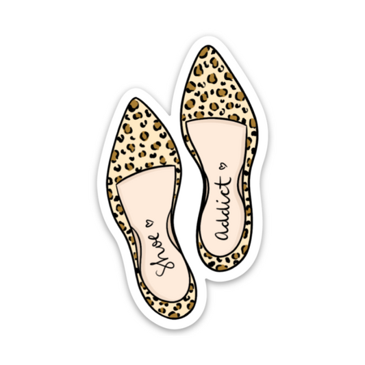 Shoe Addict Sticker