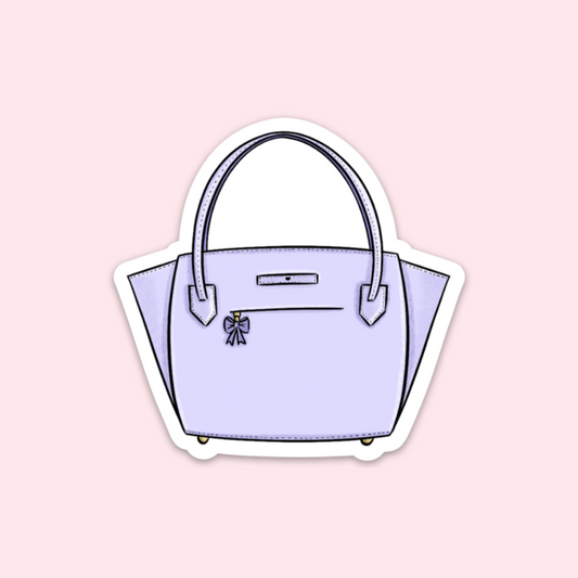 Purple Purse Sticker