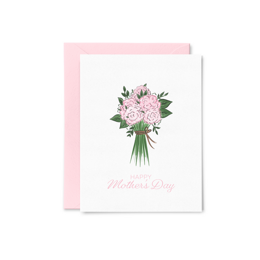 Flower Bouquet Mother's Day Greeting Card