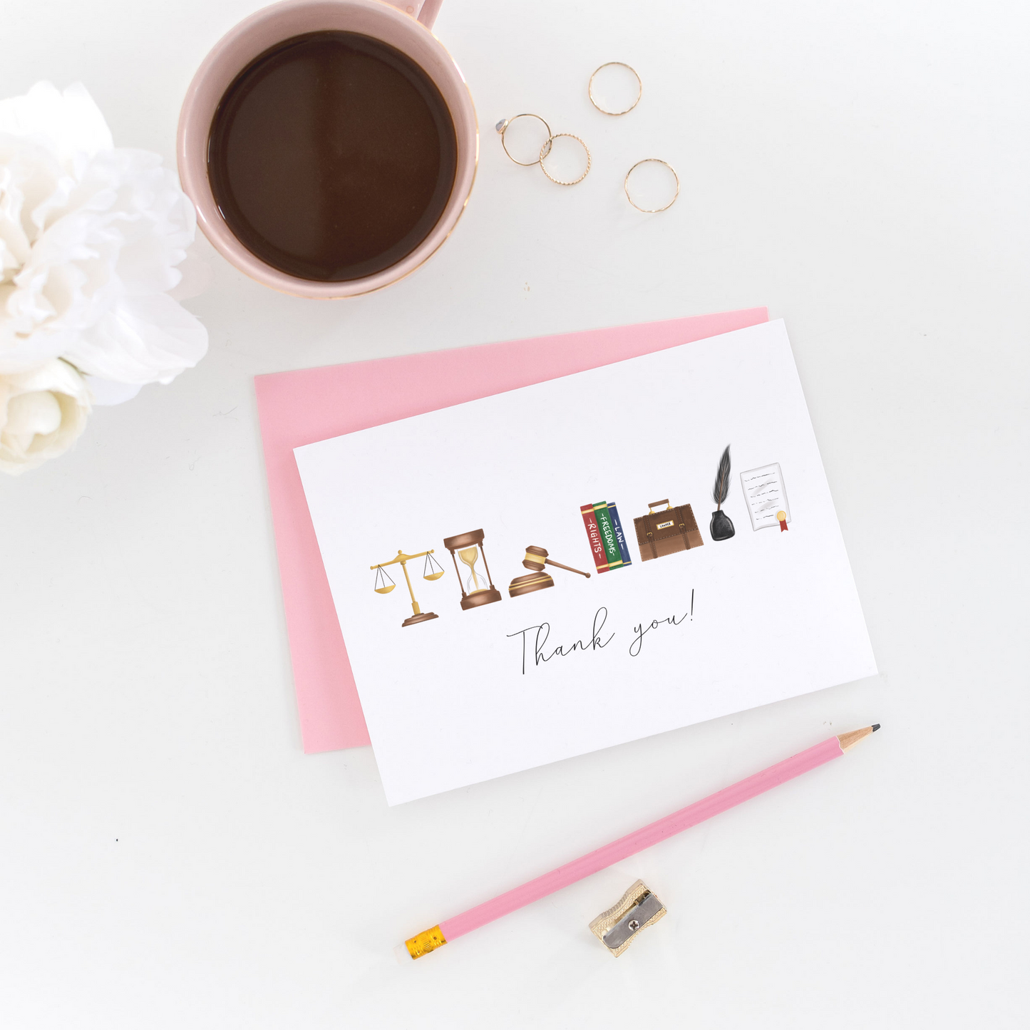 Thank You Lawyer Greeting Card