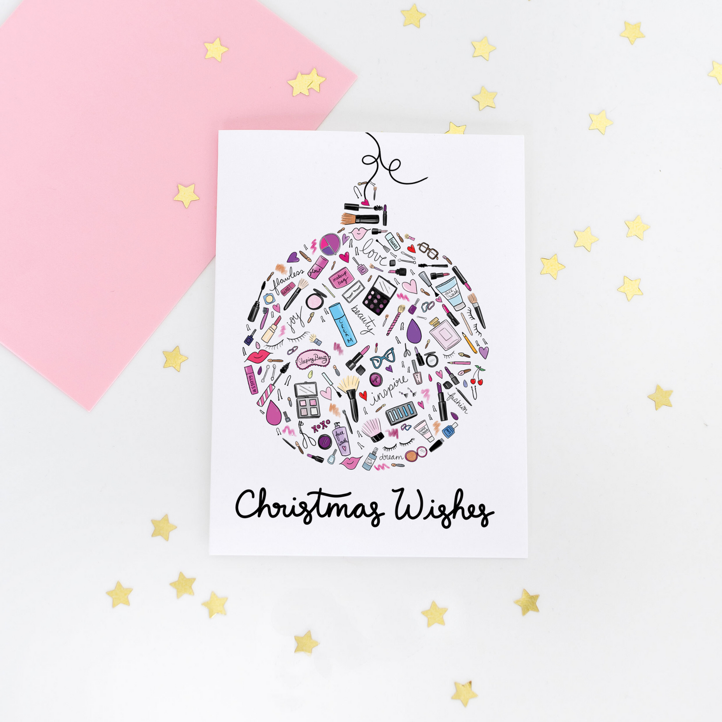 Little Accessories Christmas Ornament Greeting Card