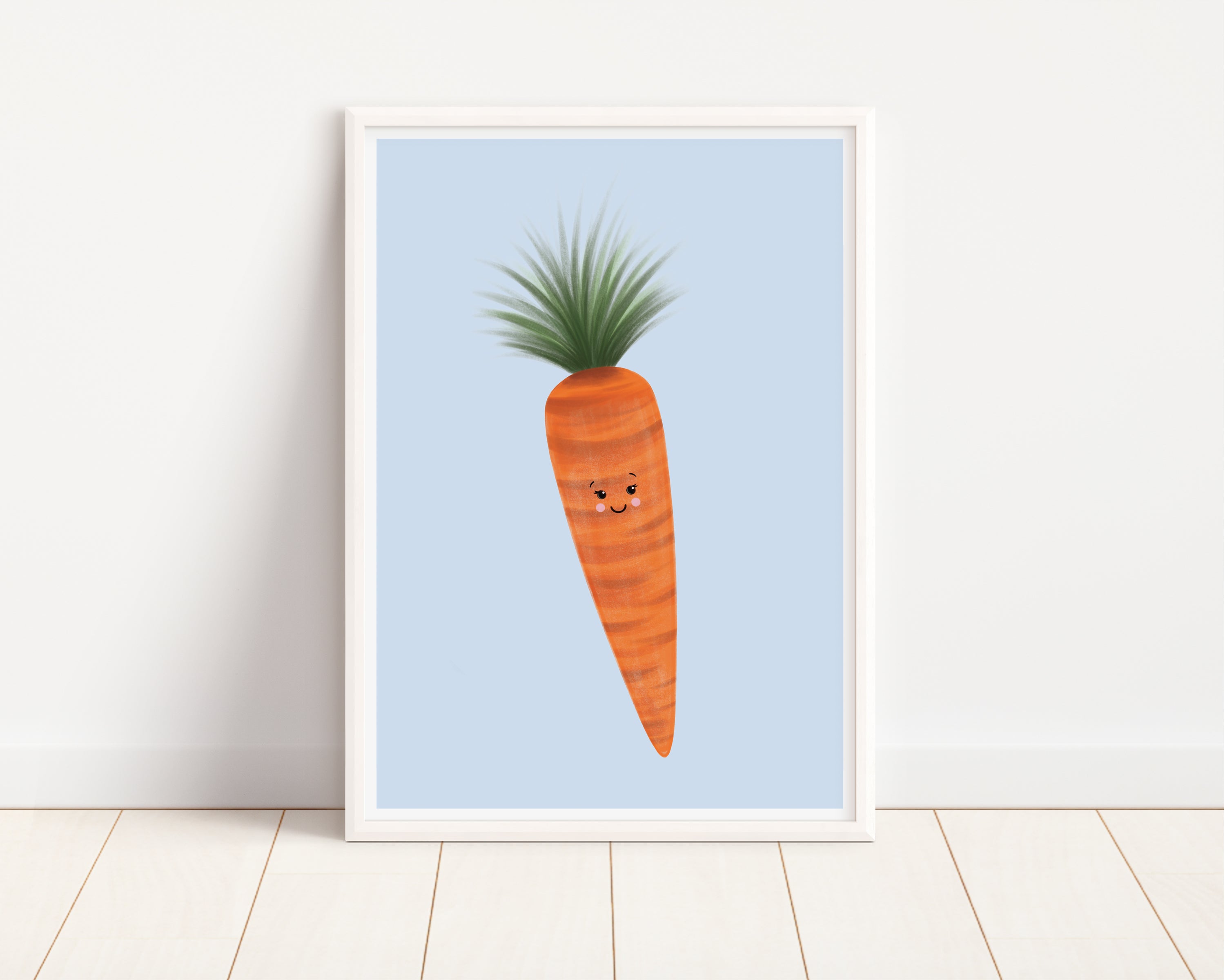 How To Draw A Funny Carrot - YouTube