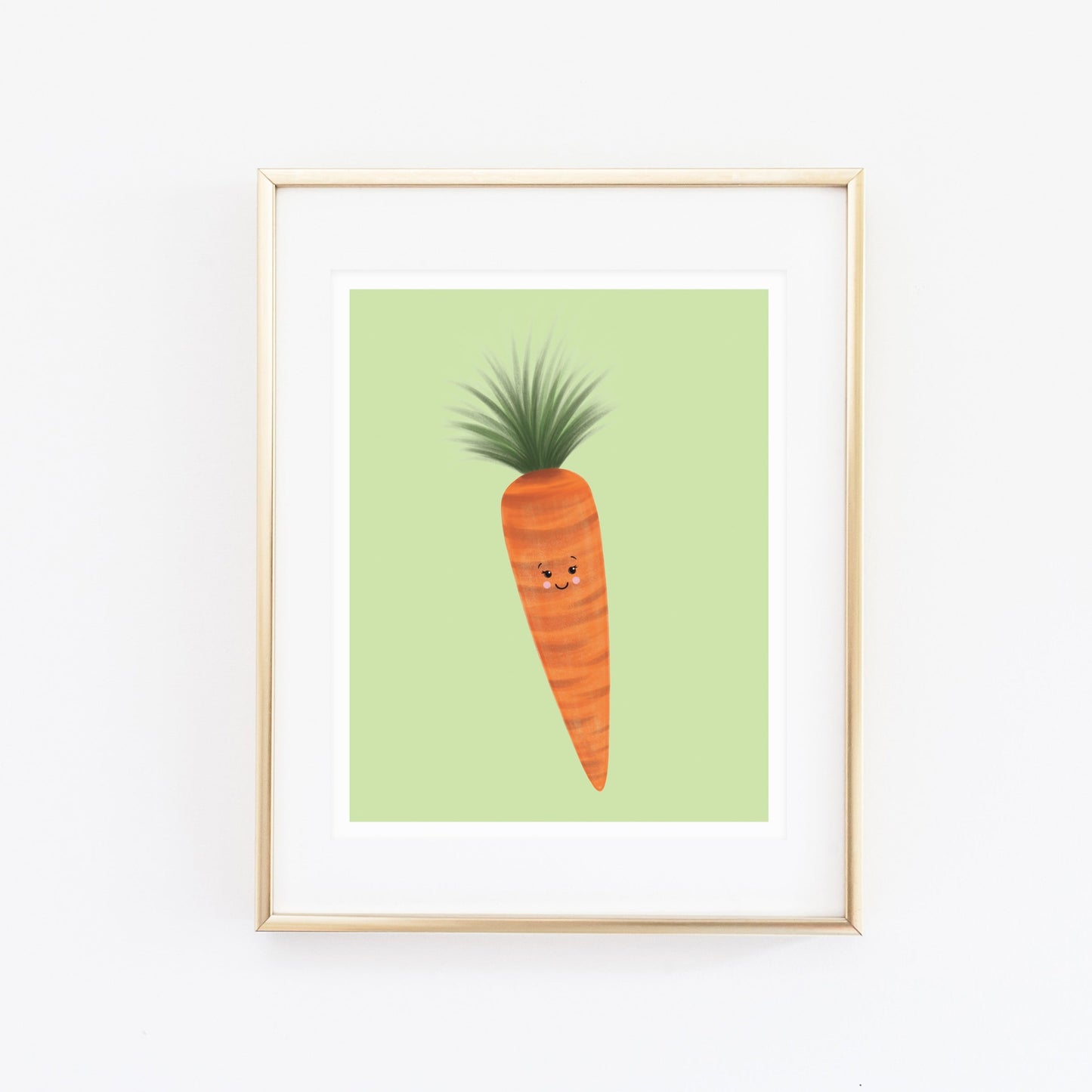 Carrot Art Print