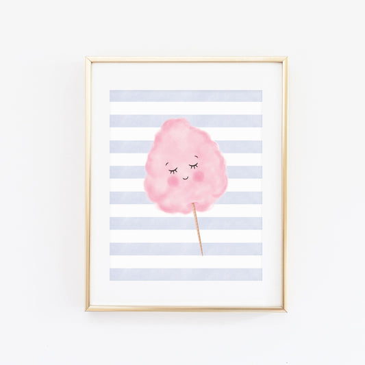 Cotton Candy Art Print