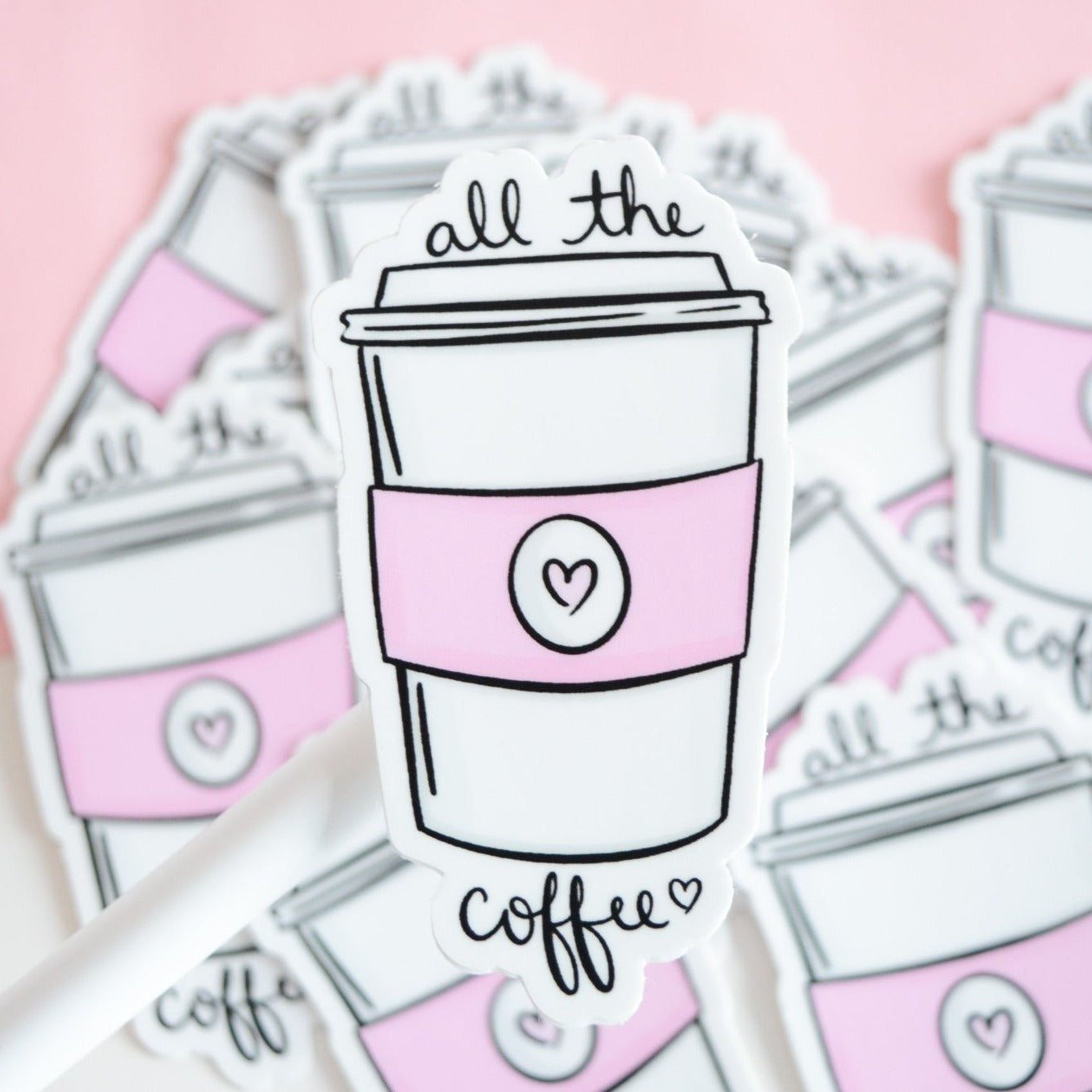 All the Coffee Sticker