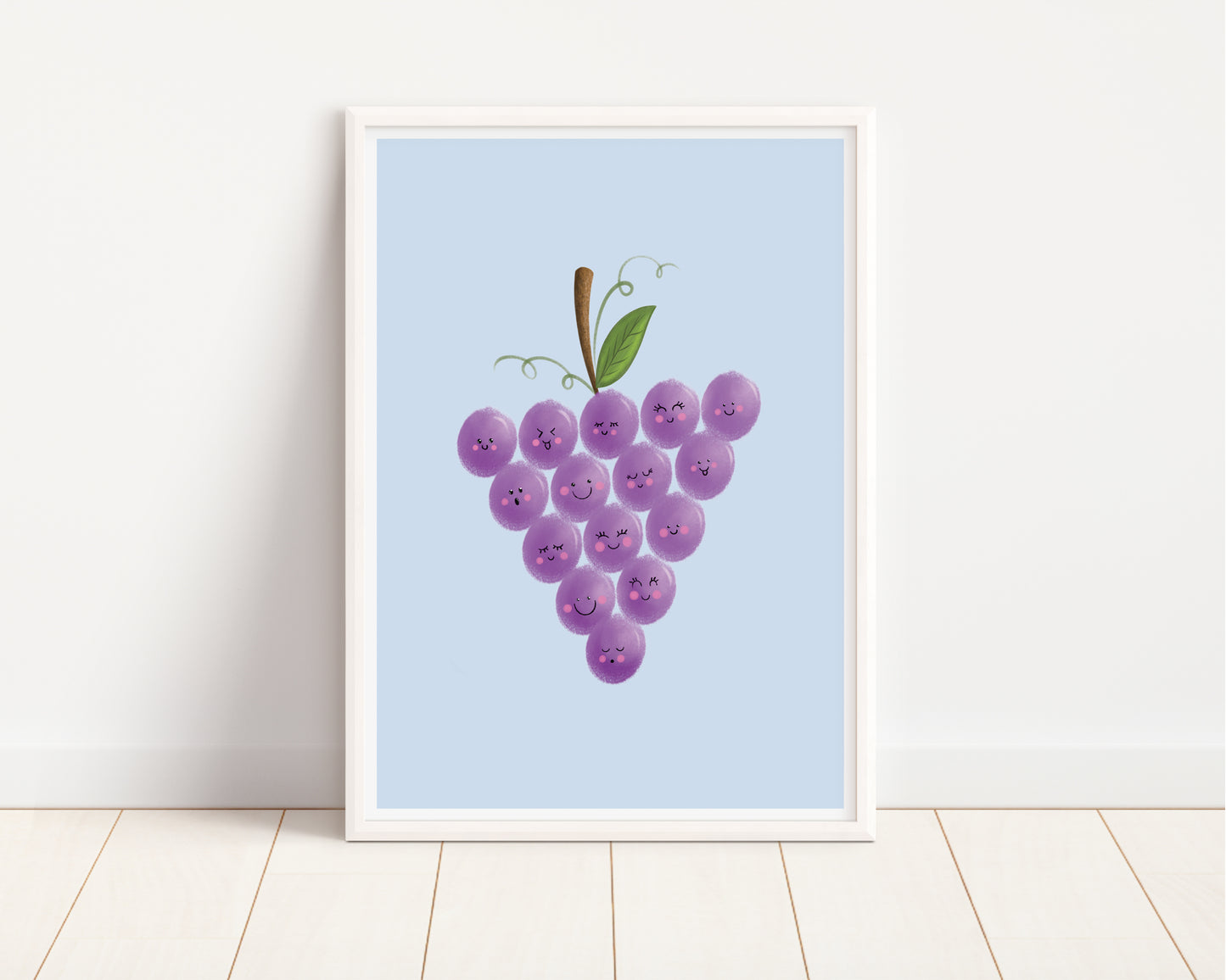 Grapes Art Print