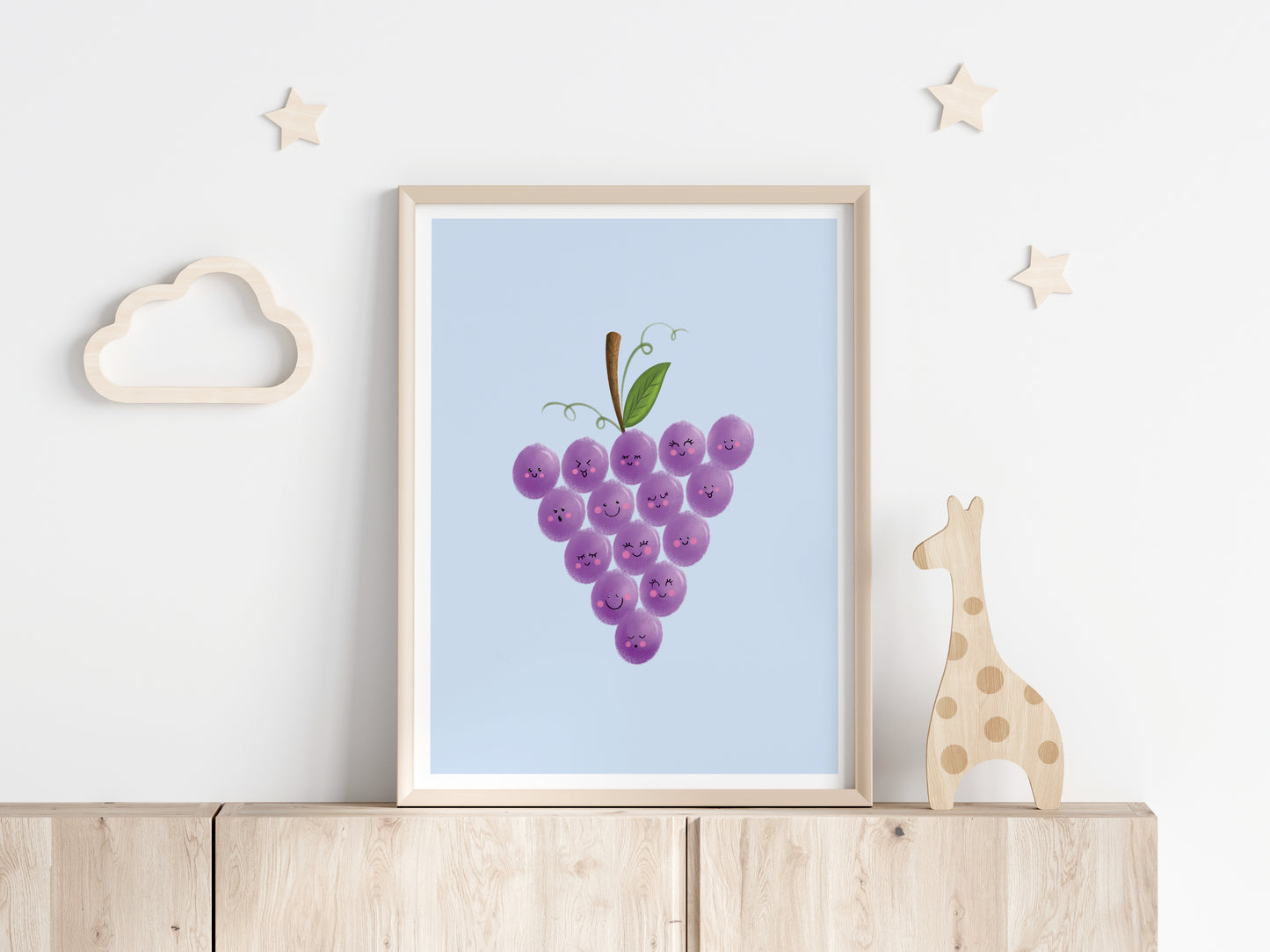 Grapes Art Print