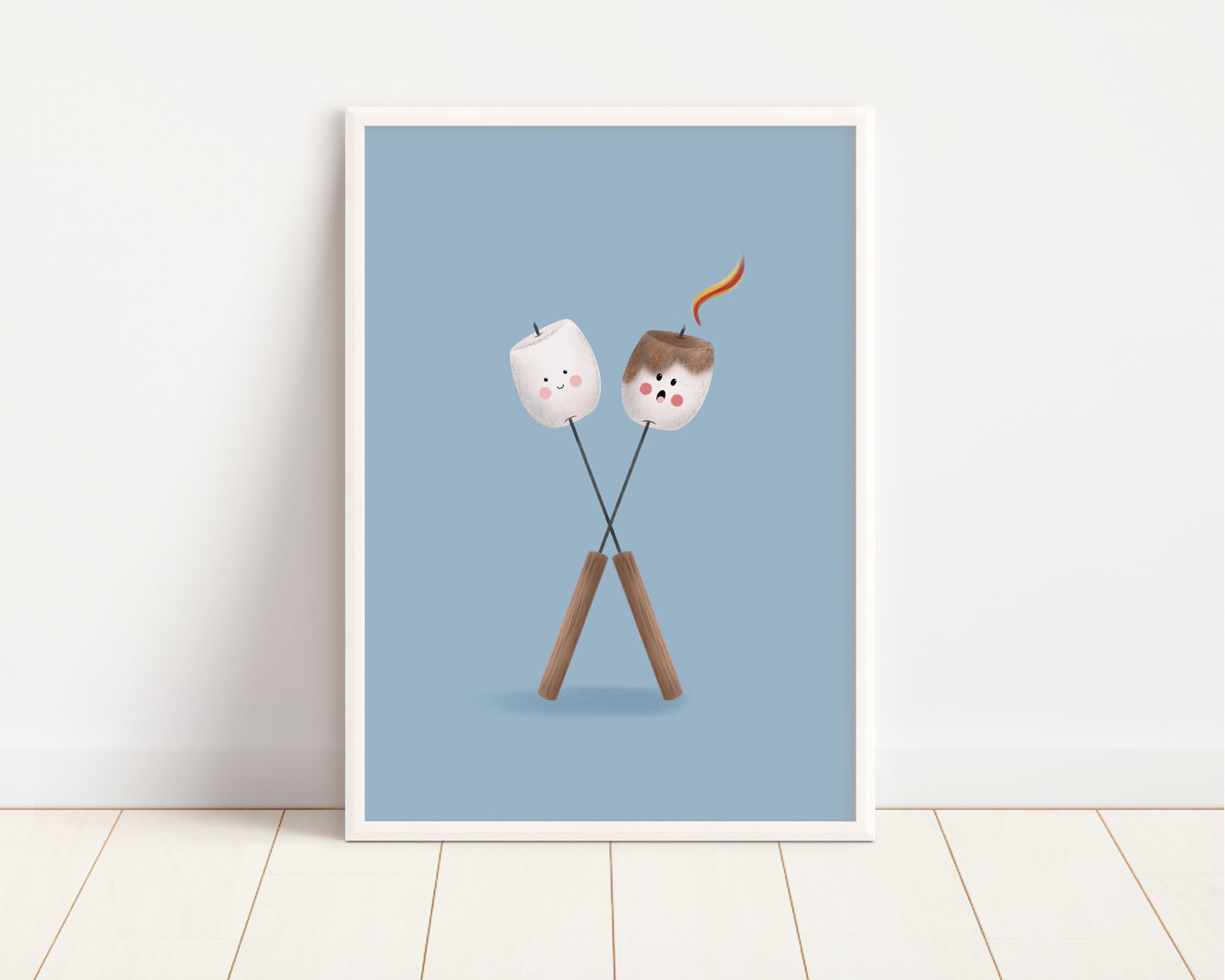 Marshmellows Art Print