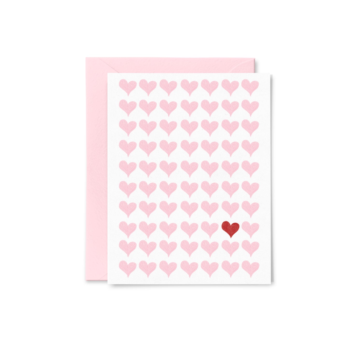 Valentine Hearts Greeting Card