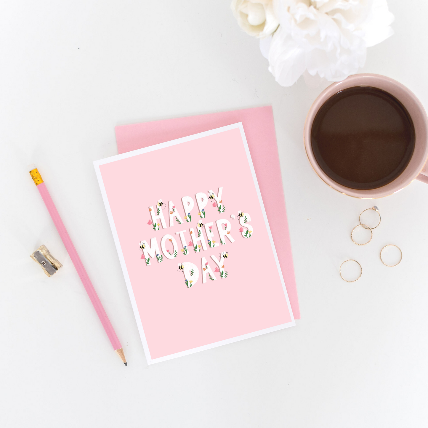 Mother’s Day Floral Greeting Card