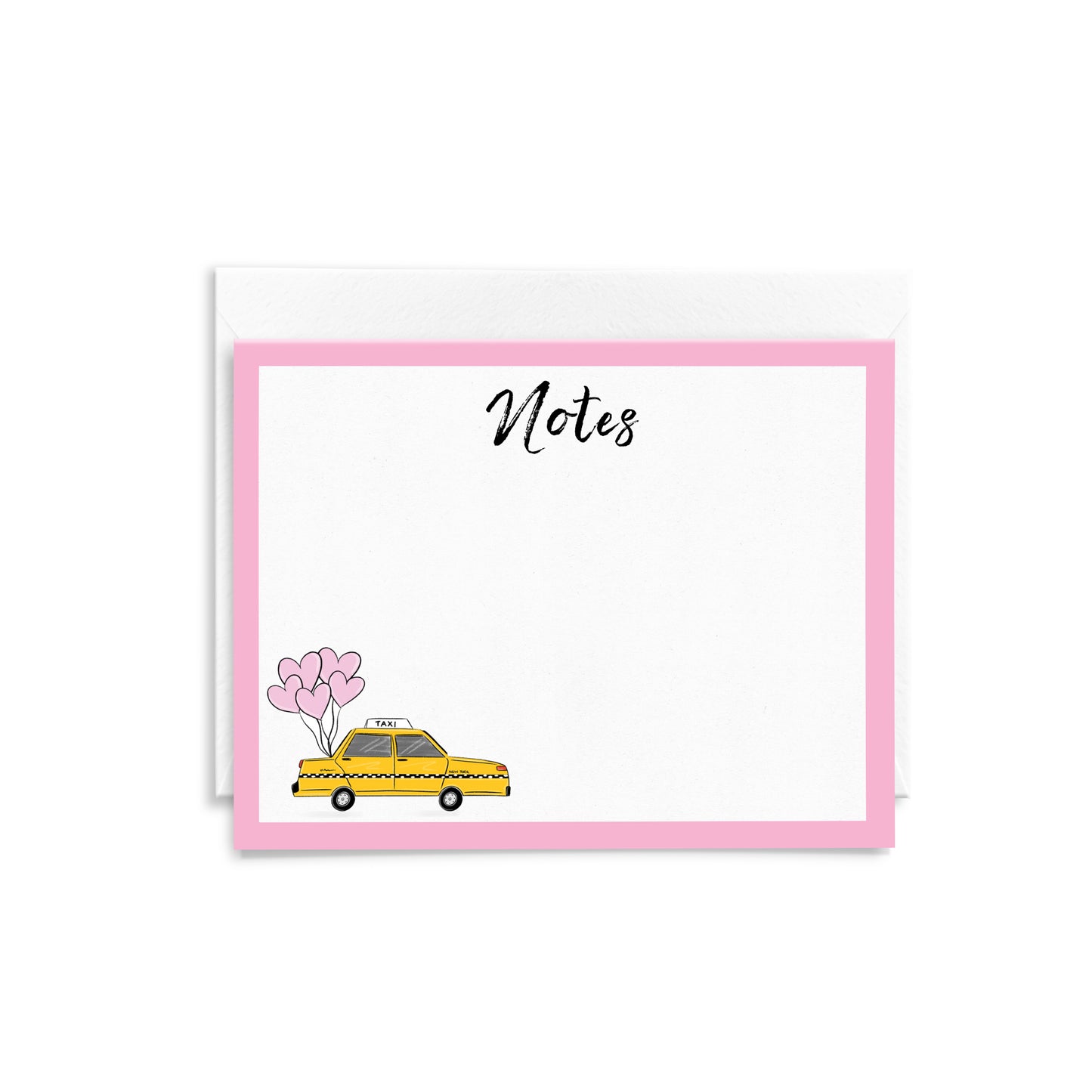 NYC Taxi flat notecards